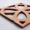 Ekena Millwork Extra Small Daventry Decorative Fretwork Wood Wall Panels, Cherry, 7 3/8"W x 7 3/8"H x 3/8"T WALW08X08X0375DVNCH - alternate 6